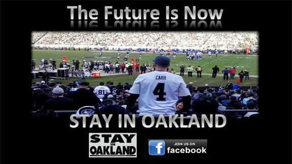 Oakland Raiders - STAY IN OAKLAND!